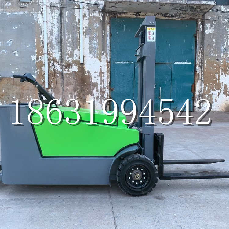 晋宁区小型电动叉车1吨2吨步行站驾式电瓶堆高充电装卸车液压升降车铲车